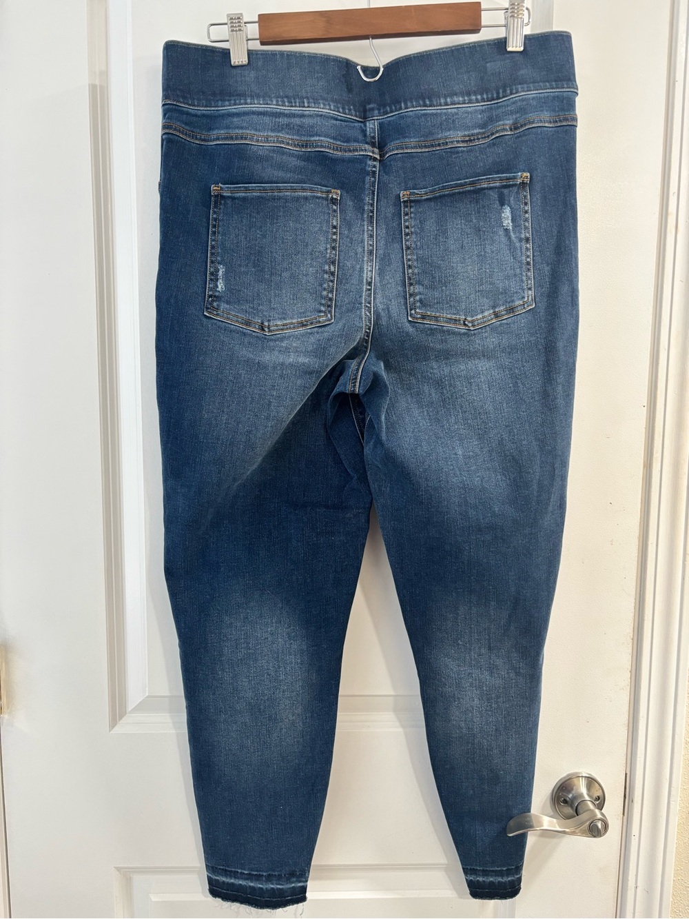 NWT SPANX Dark Wash Blue Jeggings Size 1X - Picture 10 of 10